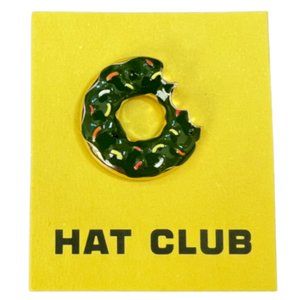 Hat Club Exclusive Sunday Night Toons Green Donut Hat Pin